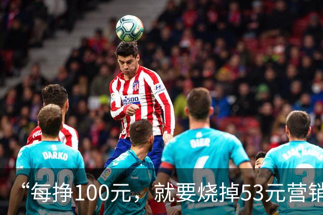 “每挣100元，就要烧掉53元营销费”