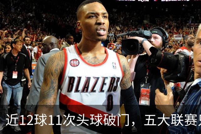 近12球11次头球破门，五大联赛只有范戴克追平他